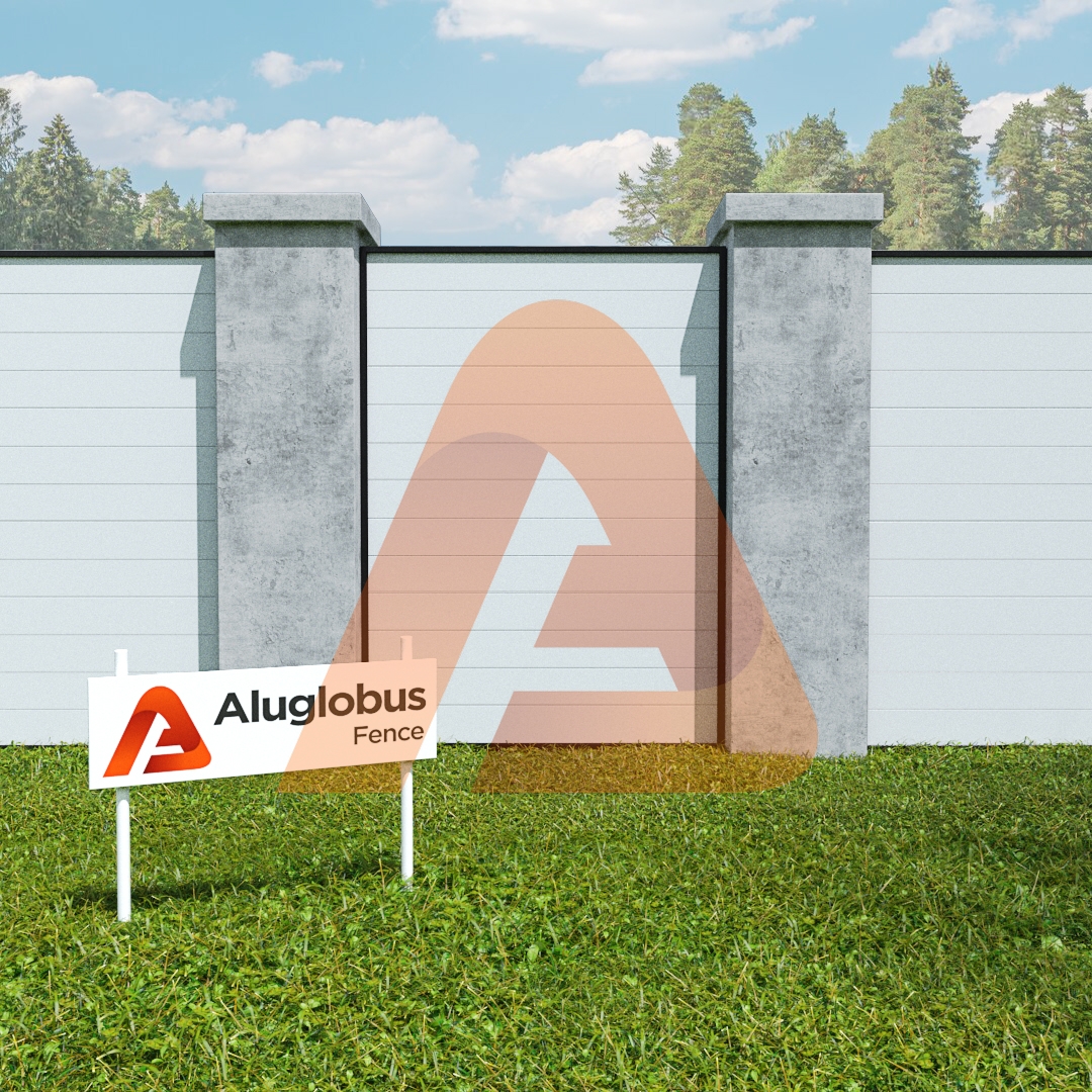 ALU60 Horizontal Fence vinil | Alu 60 Horizontal Vinyl Fence | Aluglobusfence.com