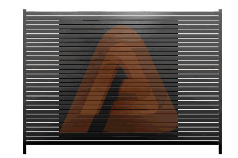 001 3.png | ALU20 Horizontal Fence Kit 8′ x 4′ – Low-Profile Modern Aluminum Fence | Aluglobusfence.com