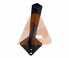 2 Aluminum Cap 1.png | Steel Base plate for 2.75 post PC Black | Aluglobusfence.com