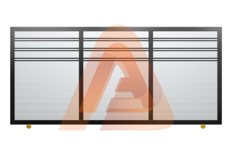 ALU60 Horizontal Driveway Gate Vinil.jpg | Import placeholder for 28095 | Aluglobusfence.com