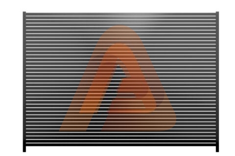 ALV15 Horizontal Fence.jpg | Import placeholder for 27982 | Aluglobusfence.com