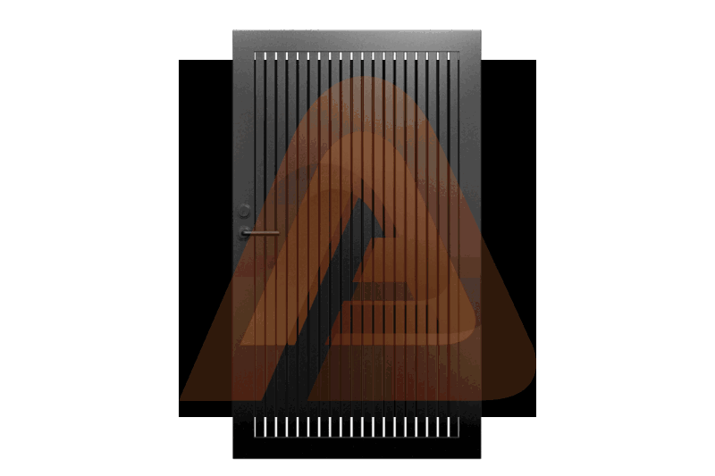 ALV15 Vertical Pedestrian Gate Single Swing 1.png | ALU15 VERTICAL GATE KIT 4'x6' | Aluglobusfence.com