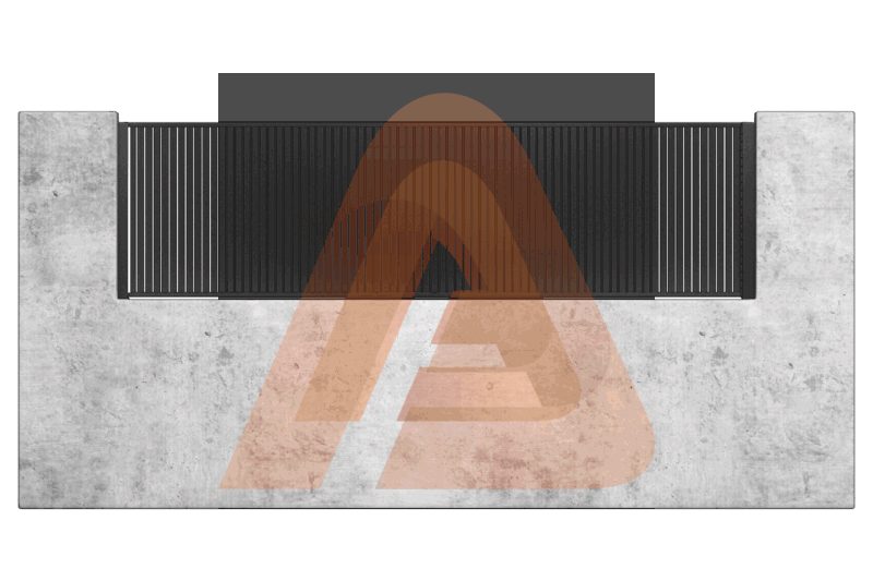 ALV15 Vertical wall topper 1.png | Import placeholder for 26797 | Aluglobusfence.com