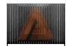 ALV40 Verticall Fence.png | ALU40 Vertical Fence Kit 6′ x 4′ – Modern Low-Height Privacy Fence | Aluglobusfence.com