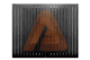 ALV40 Verticall Pedestrian Gate Double Swing.png | H.D Alu40 6.3 SLAT Contractor Line 12' x 6' Vertical Gate Kit ( BLACK PC/WOODGRAIN) | Aluglobusfence.com