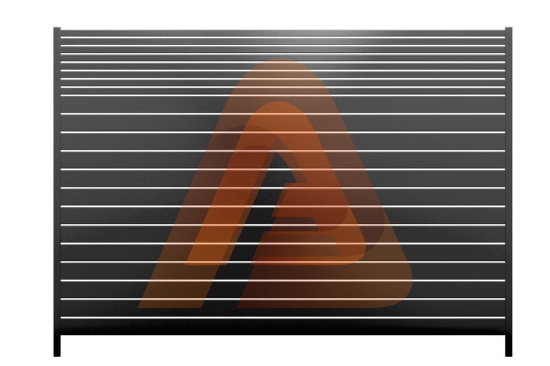 ALV4015 Horizontal Fence.jpg | Import placeholder for 18785 | Aluglobusfence.com