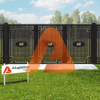 laser gate 05.png | Alu40 Laser Cut Design "Square K" | Aluglobusfence.com