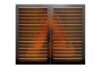 photo 2024 10 12 00.01.17.jpg | 6.3ALU40 HORIZONTAL UNIVERSAL DIY DOUBLE SWING WOODGRAIN GATE KIT 12′ x 6′ | Aluglobusfence.com