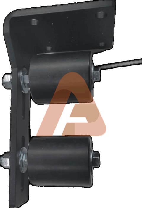 photo 2024 12 12 21.12.05.png | Guide Roller 3" PC Black | Aluglobusfence.com
