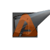profil 002.png | 8POST2" HD 080 HD Aluminum 2.5" post 8' | Aluglobusfence.com