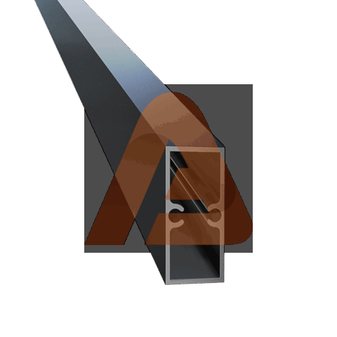 profile 15inch.png | 6ALU15 - Aluminum slat 6'x 3/4 x 1.5" | Aluglobusfence.com
