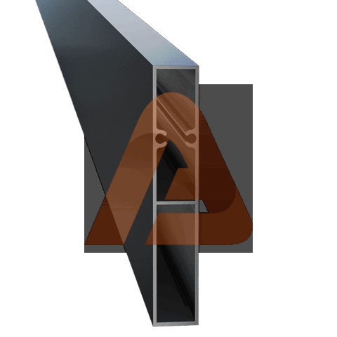 profile 4inch.png | 6.3 ALU50tng 6' TEAK-IPE | Aluglobusfence.com