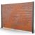 x001 1 1800x.jpg | H.D Alu40 6.3 WoodGrain SLAT Contractor Line 6' x 6' Fence Panel Frame | Aluglobusfence.com